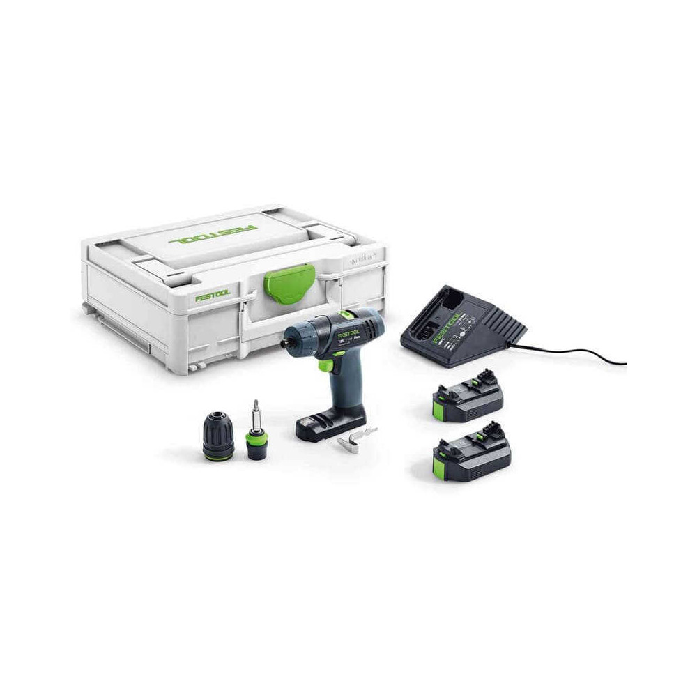 Perceuse visseuse Festool sans fil TXS 12 2,5-Plus