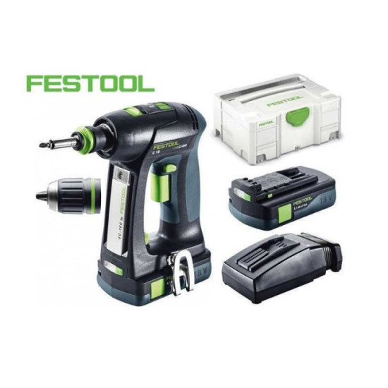 Perceuse visseuse Festool sans fil C 18-Basic 574921