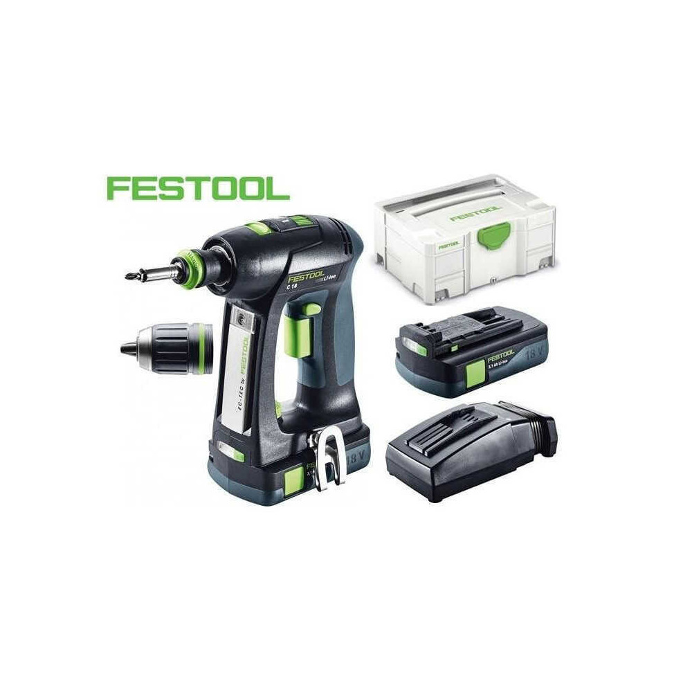 Perceuse visseuse Festool sans fil C 18-Basic 574921