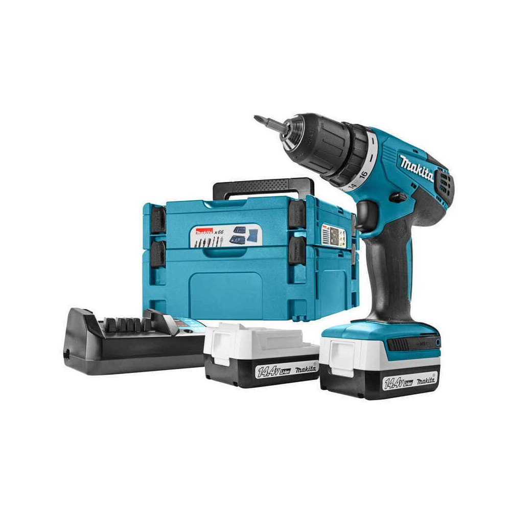 Perceuse visseuse Makita DF347DWJX4 kit