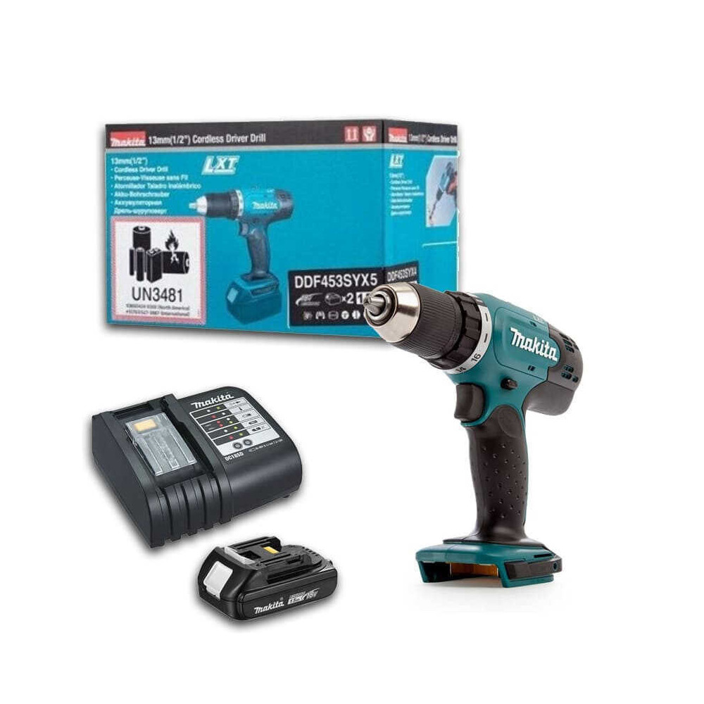 Perceuse visseuse sans fil Makita DDF453SYX5