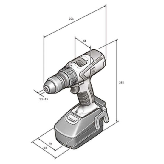 Perceuse visseuse Fein 71161264000_92604314010