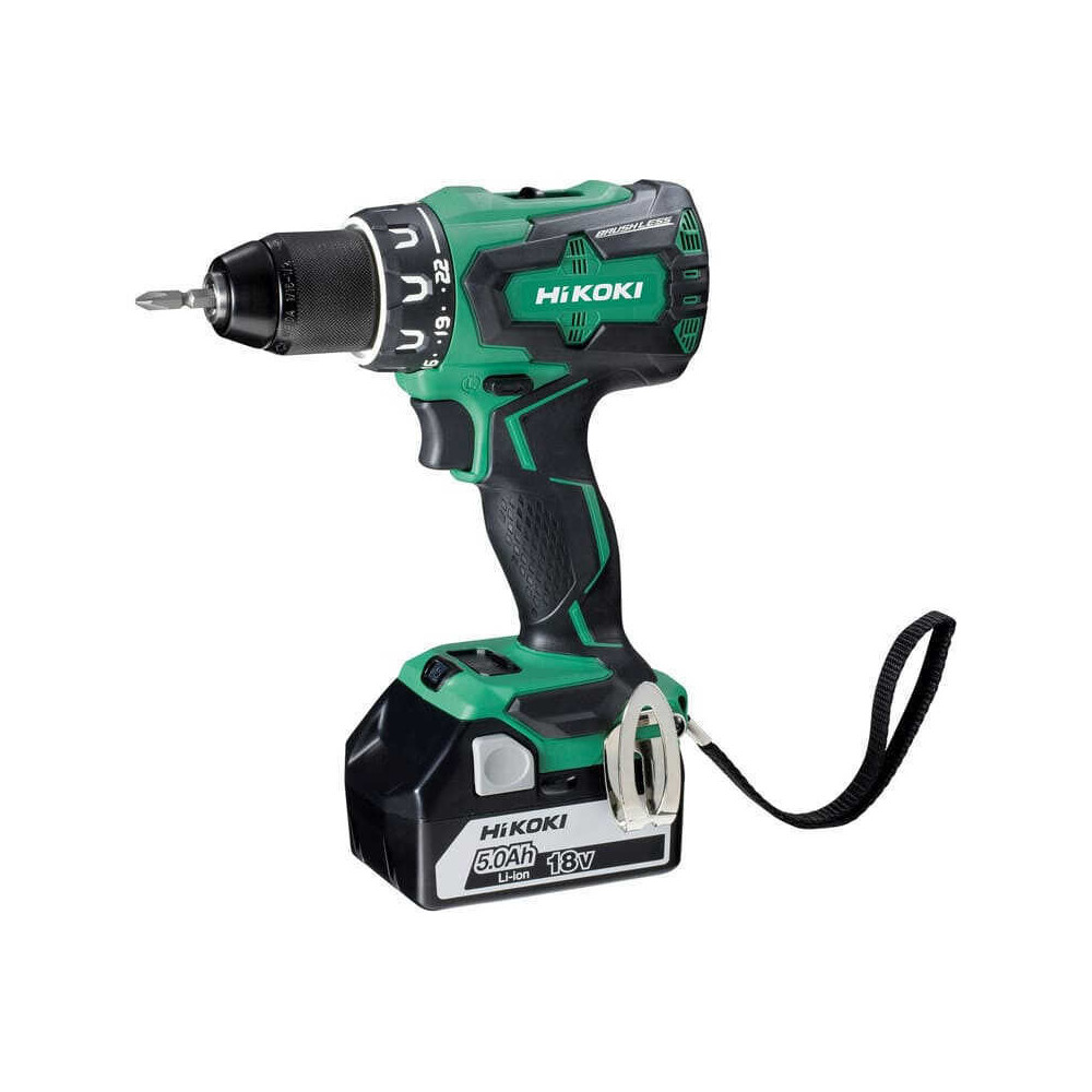 Perceuse visseuse sans fil HiKOKI DS18DBSLWFZ 70 Nm