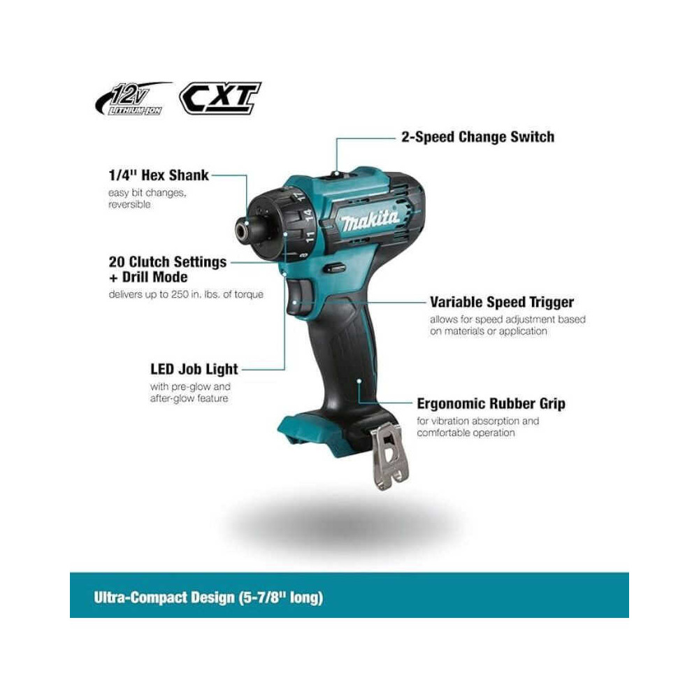 Perceuse visseuse Makita DF033DZ