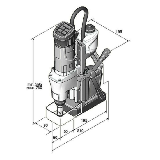 Carotteuse magnétique KBM 50 Q Fein 72704161000