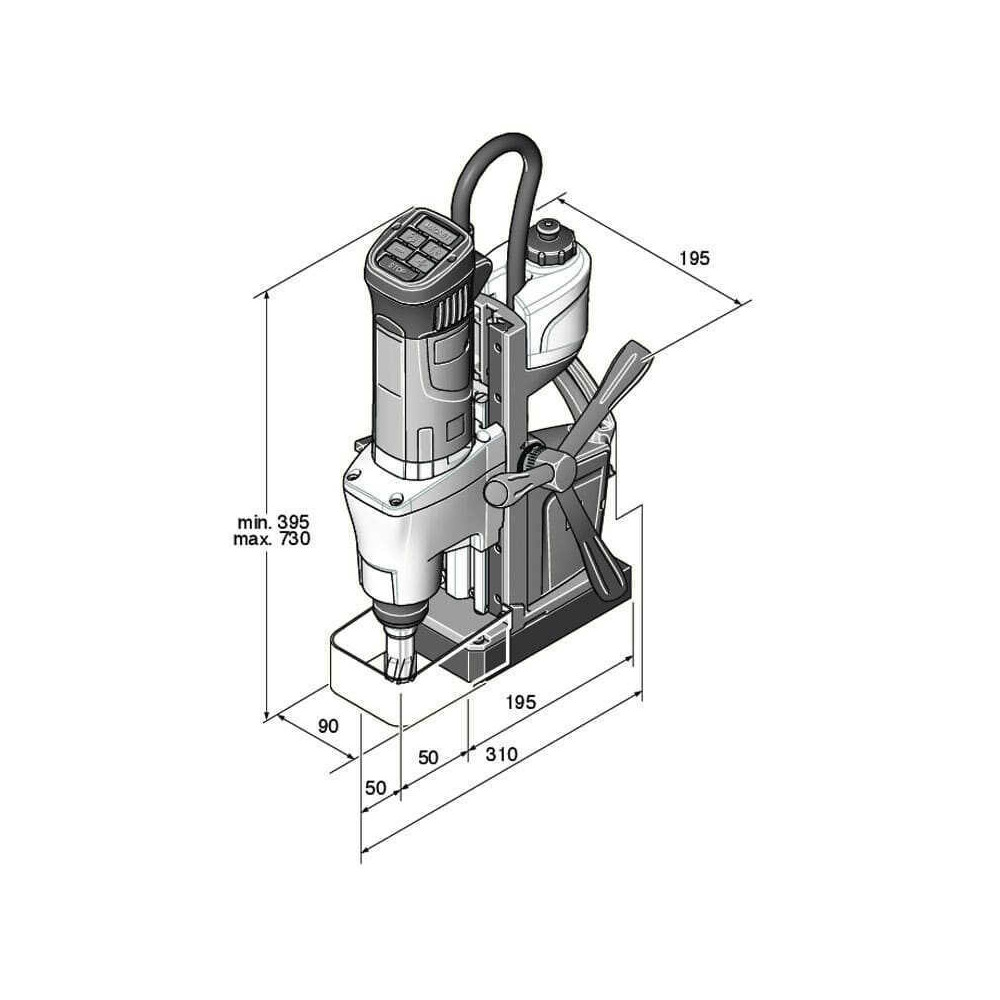 Carotteuse magnétique KBM 50 Q Fein 72704161000