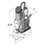 Carotteuse magnétique KBM 50 Q Fein 72704161000
