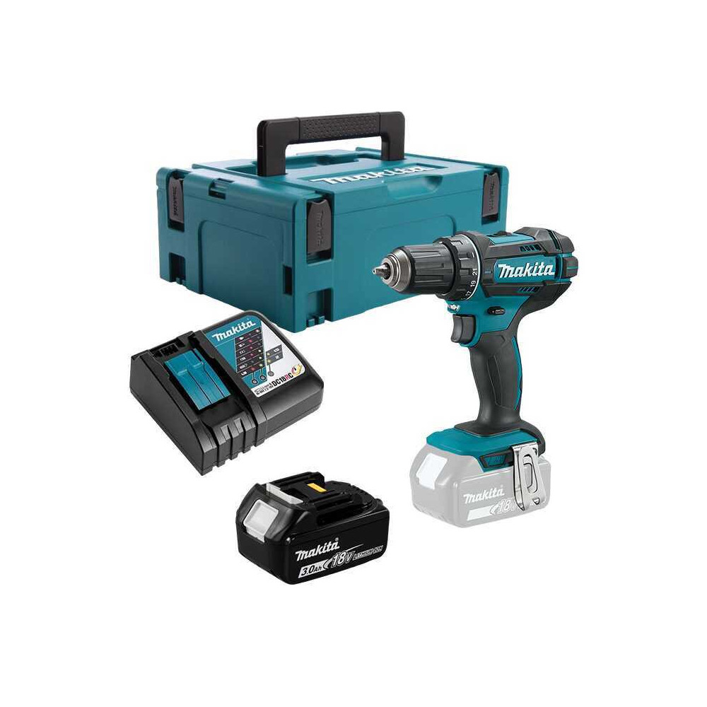 Perceuse-visseuse Makita DDF482RF1J 18V LXT