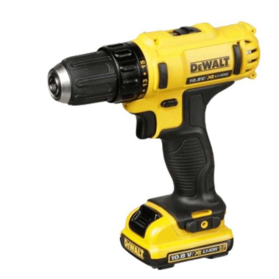Perceuse visseuse DeWalt DCD710D2-QW 10,8 V 24 Nm