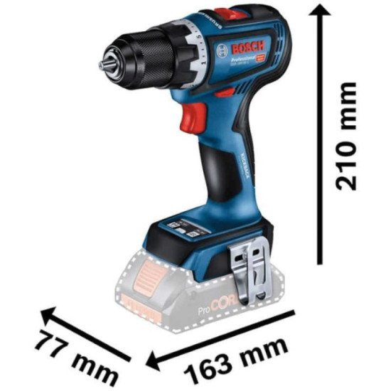 Perceuse visseuse Bosch GSR 18V-90 C 06019K6000