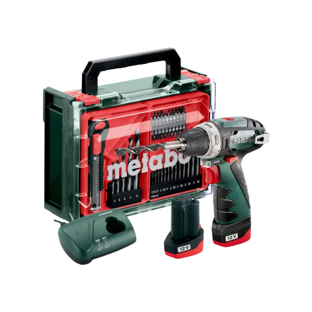 Perceuse visseuse Metabo 600080710 set 41 accessoires