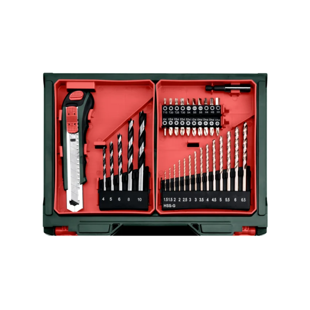 Perceuse visseuse Metabo 600080710 set 41 accessoires