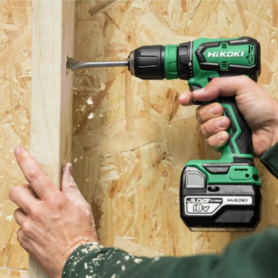 Perceuse visseuse HiKOKI DS18DDQWRZ 18 V renvoi d'angle