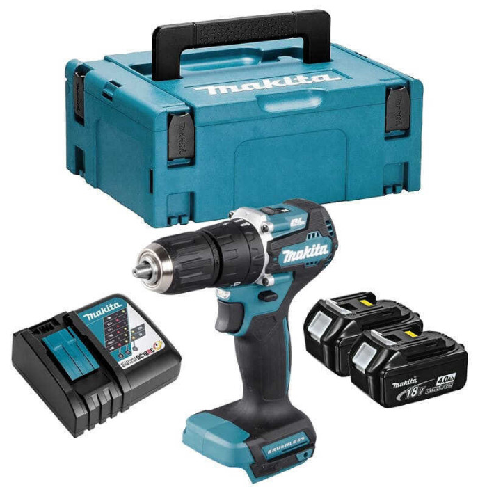 Perceuse-visseuse à percussion Makita DHP487RMJ
