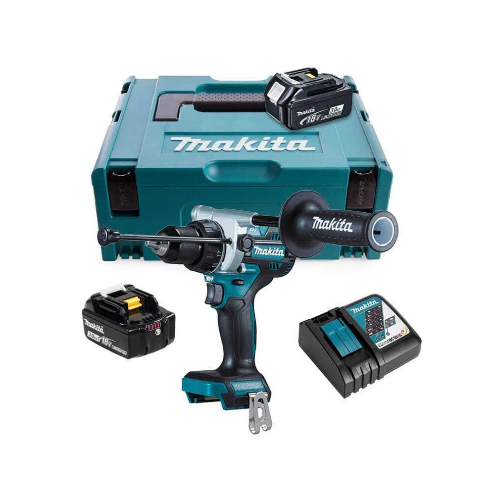 Perceuse-visseuse à percussion Makita DHP486RFJ