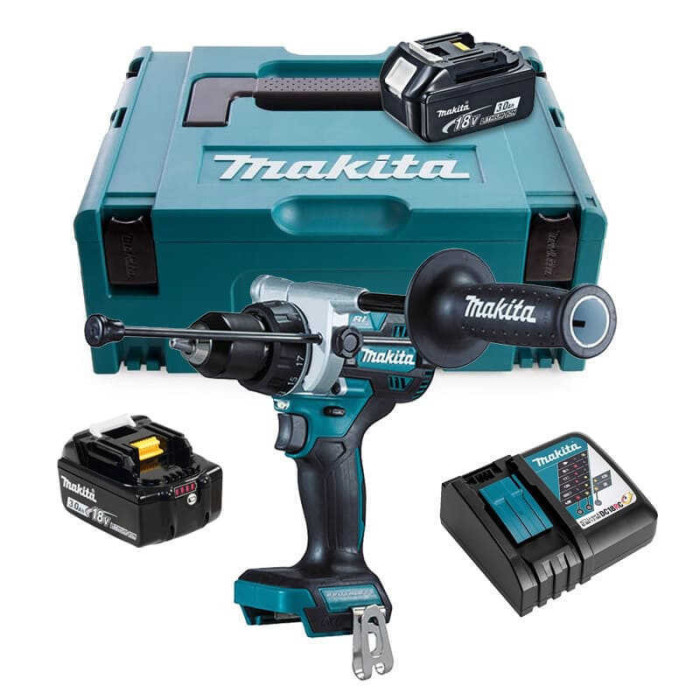 Perceuse-visseuse à percussion Makita DHP486RFJ