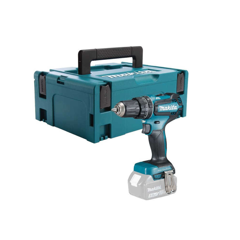 Perceuse-visseuse à percussion Makita DHP485ZJ 18V LXT