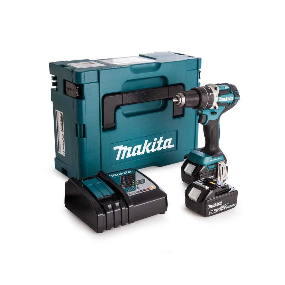 Perceuse-visseuse à percussion Makita DHP484RFJ