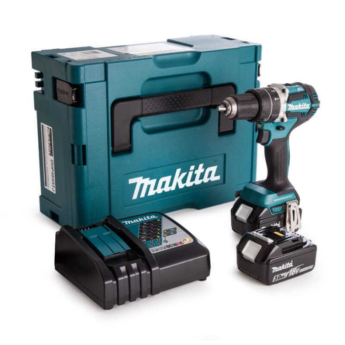 Perceuse-visseuse à percussion Makita DHP484RFJ