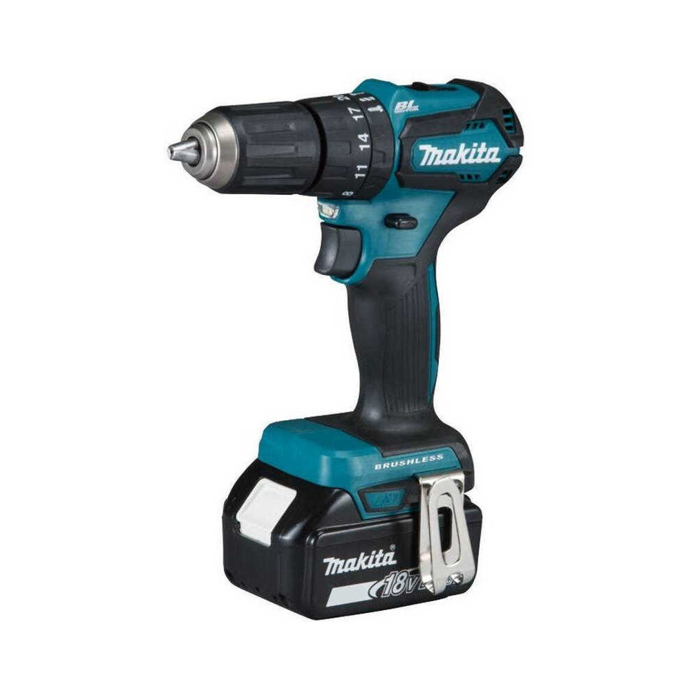 Perceuse à percussion Makita DHP483RMJ 2 x 4,0 Ah