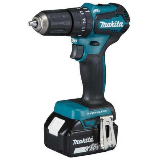 Perceuse à percussion Makita DHP483RFJ 2 x 3,0 Ah