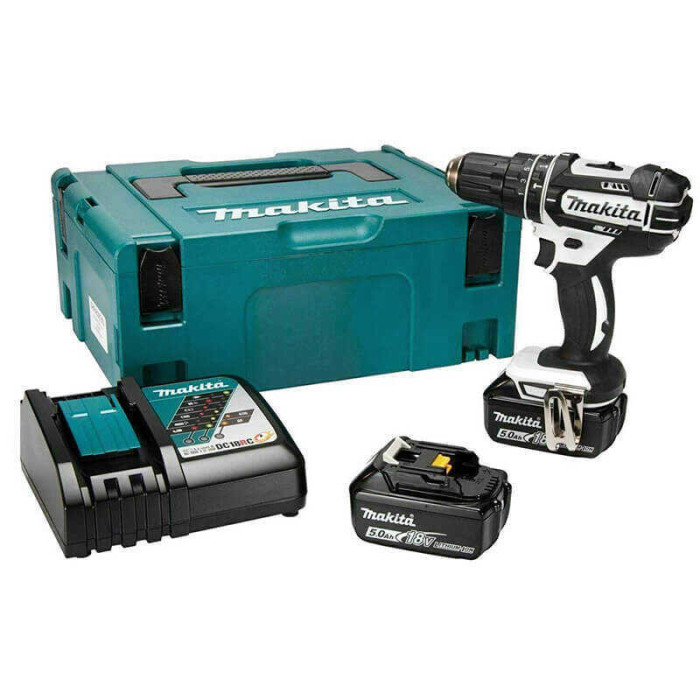 Perceuse visseuse à percussion Makita DHP482RTWJ