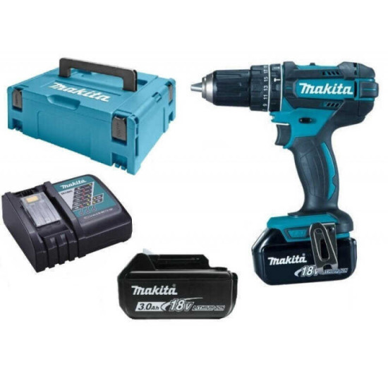 Perceuse-visseuse à percussion Makita DHP482RFJ