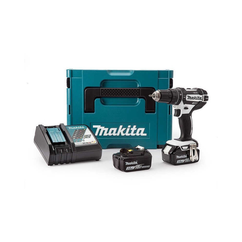 Perceuse visseuse à percussion Makita DHP482RFWJ