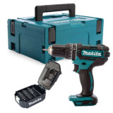 Perceuse à percussion Makita DHP482ZJ + coffret B-68323 18V
