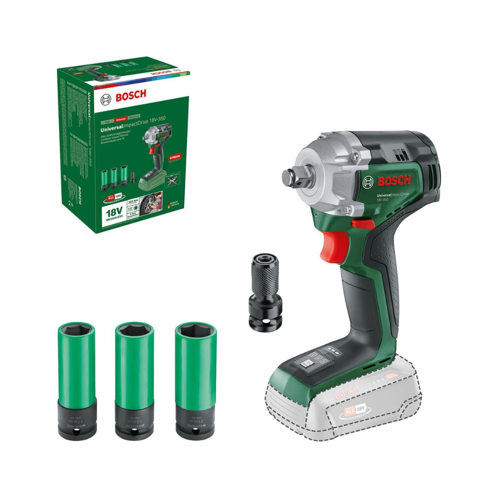 Boulonneuse à chocs Bosch 603980305 UniversalImpactDrive 18V-350