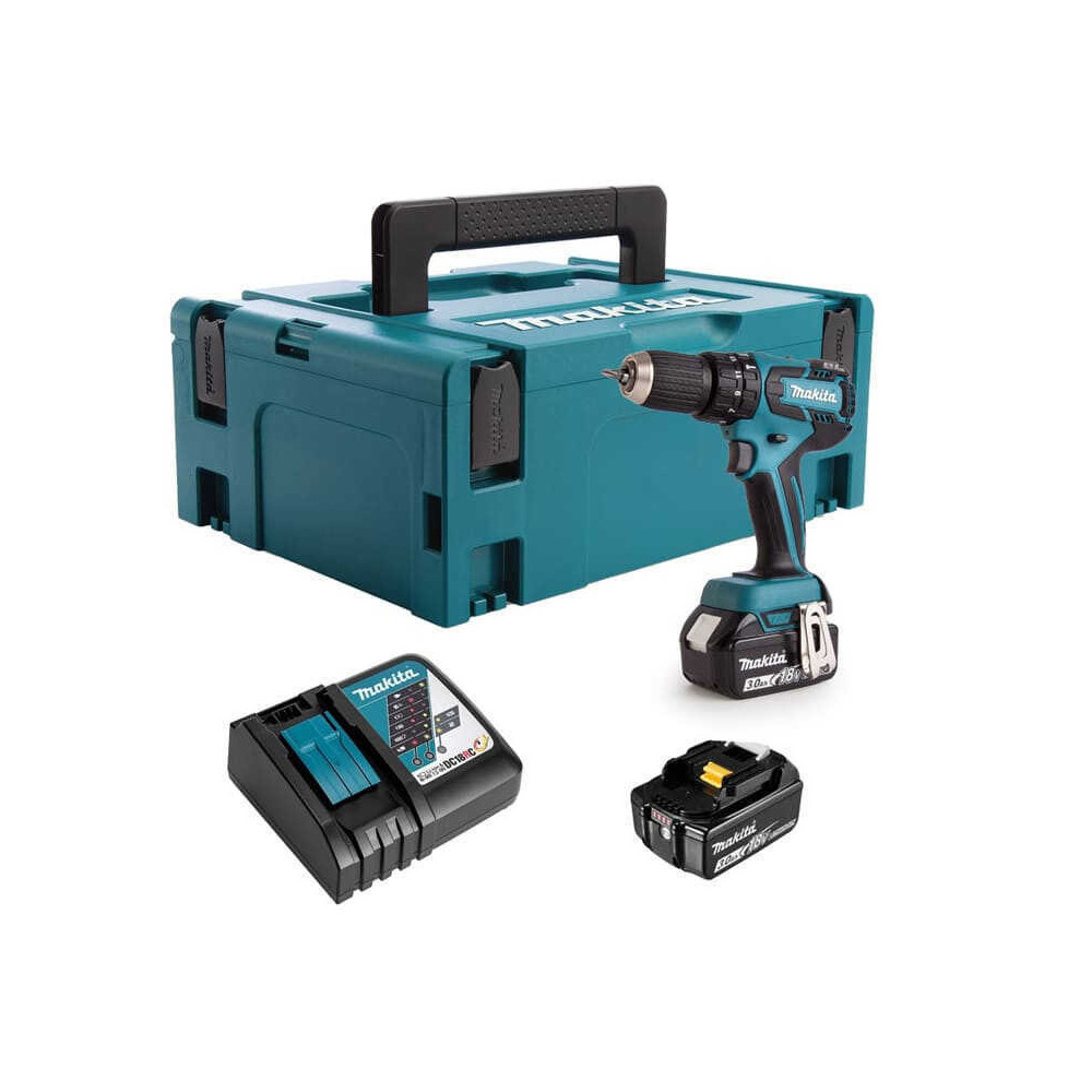 Perceuse visseuse à percussion Makita DHP459RFJ