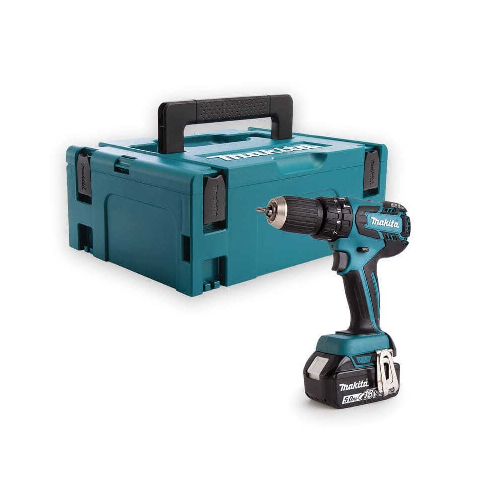 Perceuse visseuse à percussion Makita DHP459ZJ 18V LXT