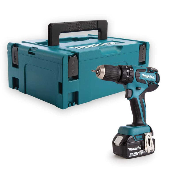 Perceuse visseuse à percussion Makita DHP459ZJ 18V LXT