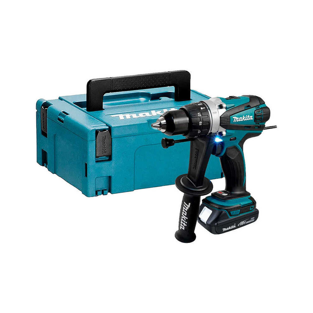 Perceuse visseuse à percussion Makita DHP458Y1J