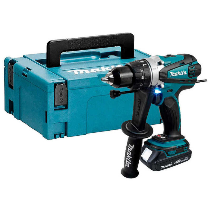 Perceuse visseuse à percussion Makita DHP458Y1J