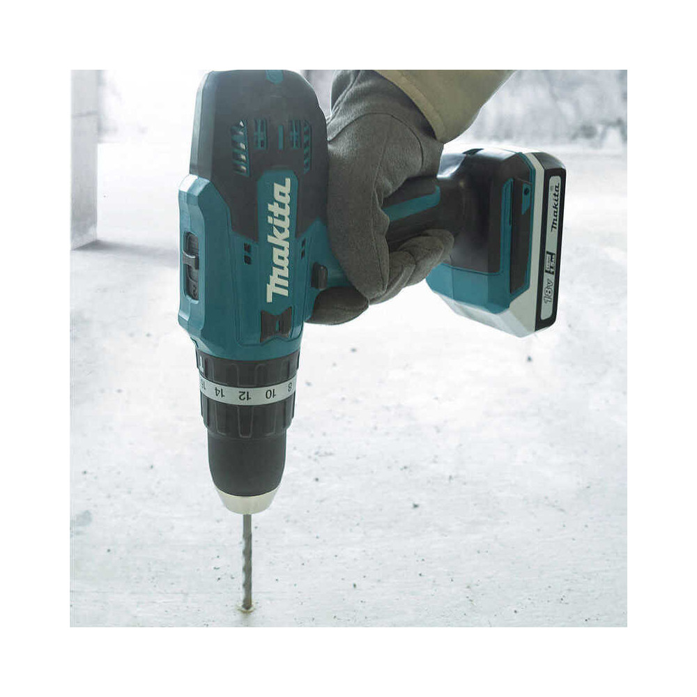 Perceuse à percussion Makita HP488DWE 18V série G