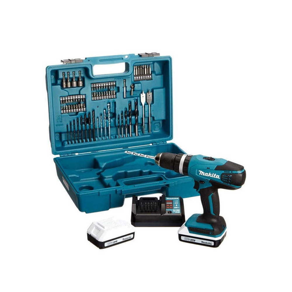 Perceuse visseuse à percussion Makita HP457DWE10