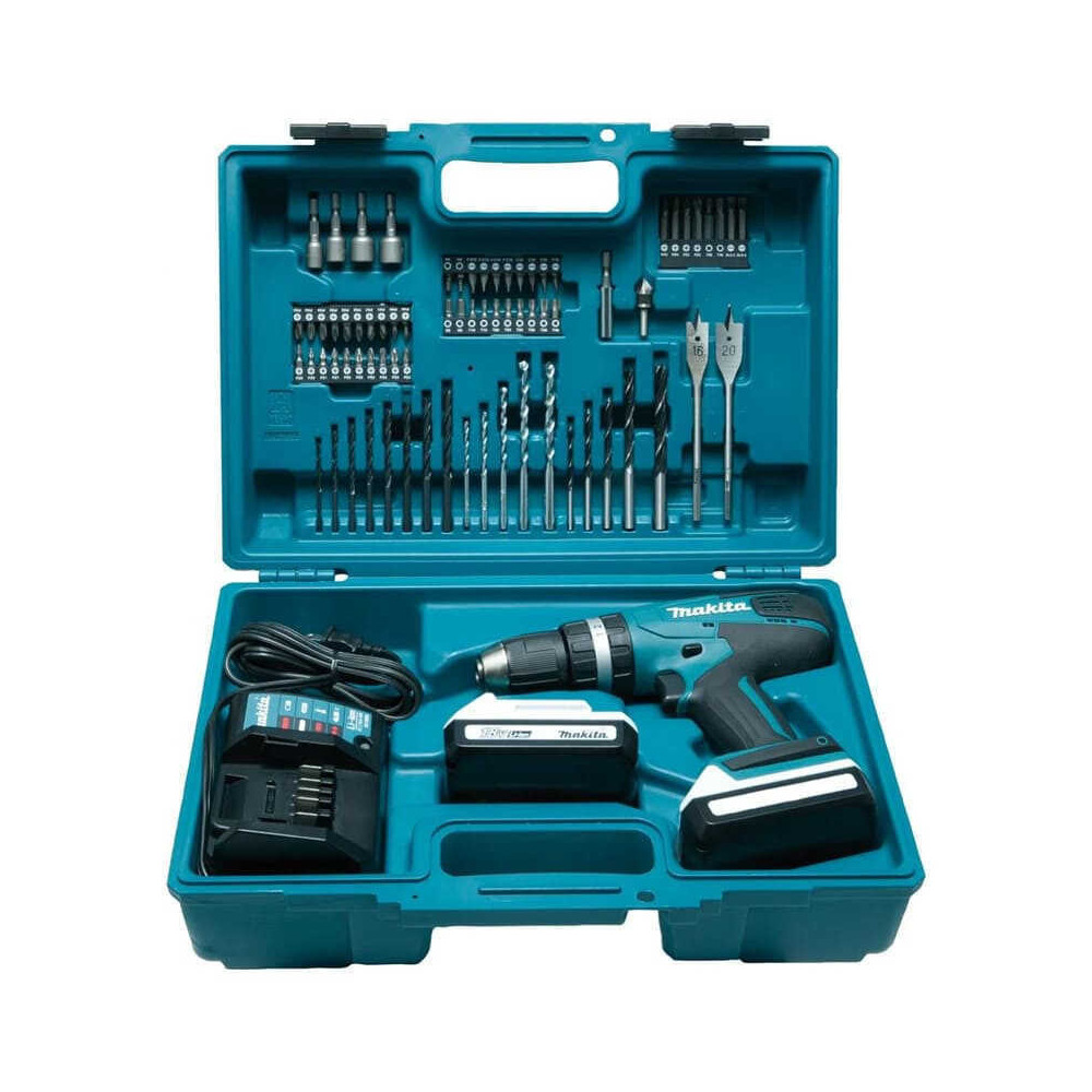 Perceuse visseuse à percussion Makita HP457DWE10