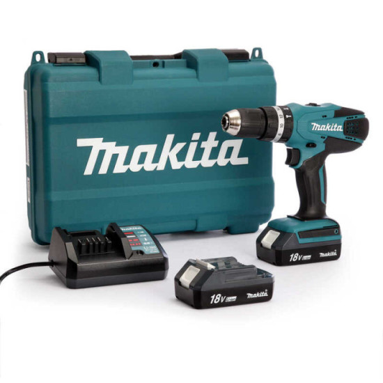 Perceuse à percussion Makita HP457DWE 18V série G