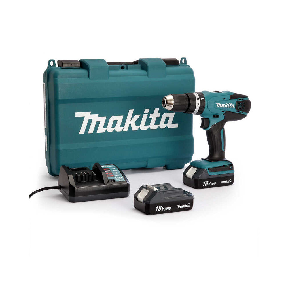 Perceuse à percussion Makita HP457DWE 18V série G