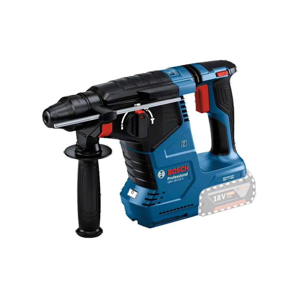 Perforateur sans fil 18V SDS-plus GBH 18V-24 C Bosch 611923000