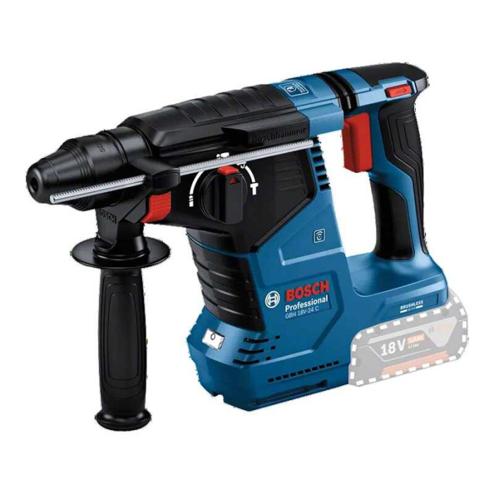 Perforateur sans fil 18V SDS-plus GBH 18V-24 C Bosch 611923000