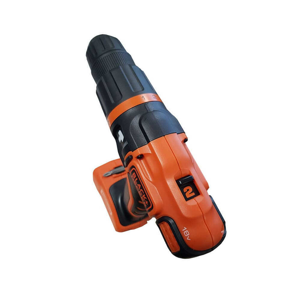 Perceuse à percussion BLACK+DECKER BDK188KB2