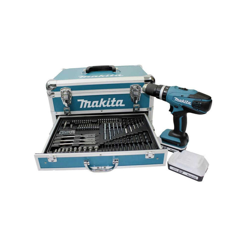 Perceuse visseuse à percussion Makita HP457DWEX4