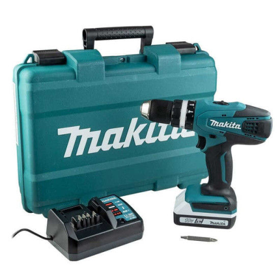 Perceuse à percussion Makita HP457DW 18V 1 batterie
