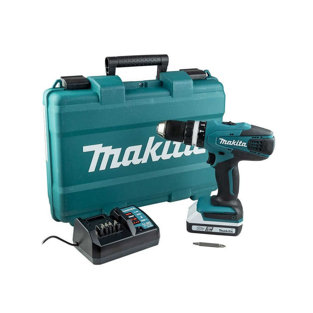 Perceuse à percussion Makita HP457DW 18V 1 batterie