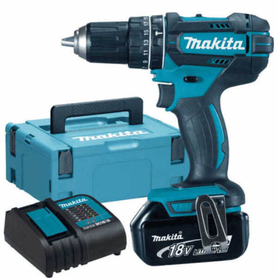 Perceuse visseuse à percussion Makita DHP482SF1J
