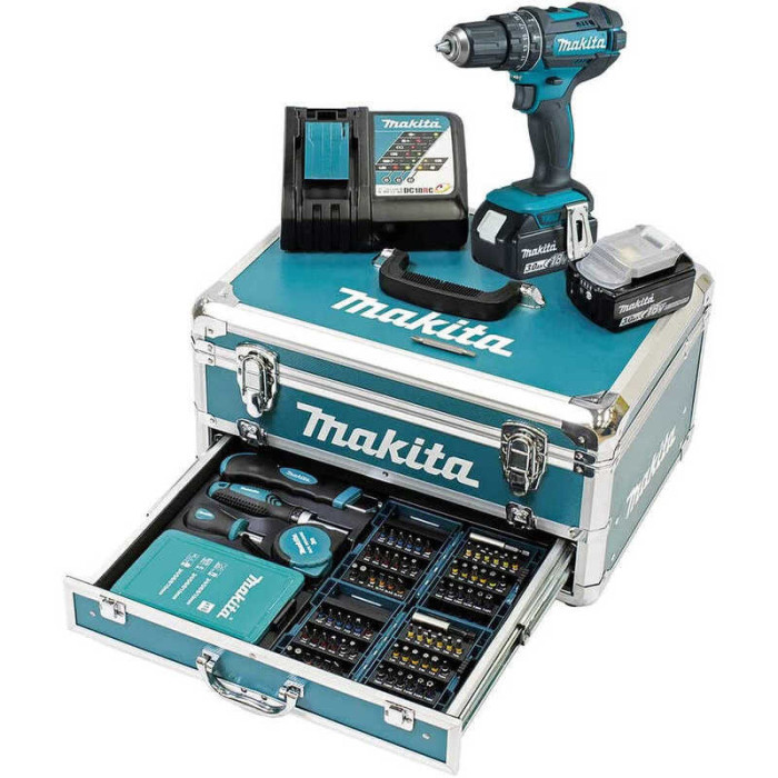 Perceuse visseuse à percussion Makita DHP482RFX9