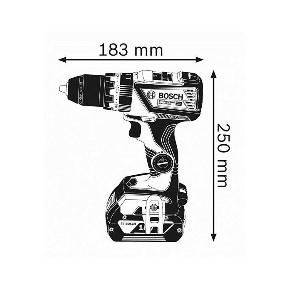 Perceuse à percussion Bosch Professional 06019G2103