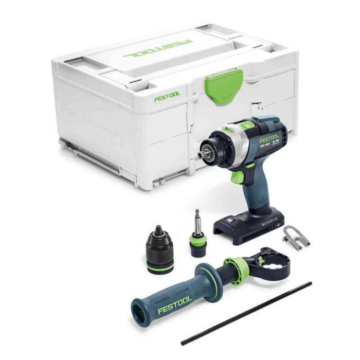 Perceuse à percussion sans fil Festool TPC 18/4 Basic 575604